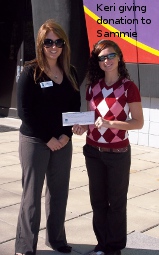 NC Foundation Repair Owner and Daughter Donate Check to Children at Victory...